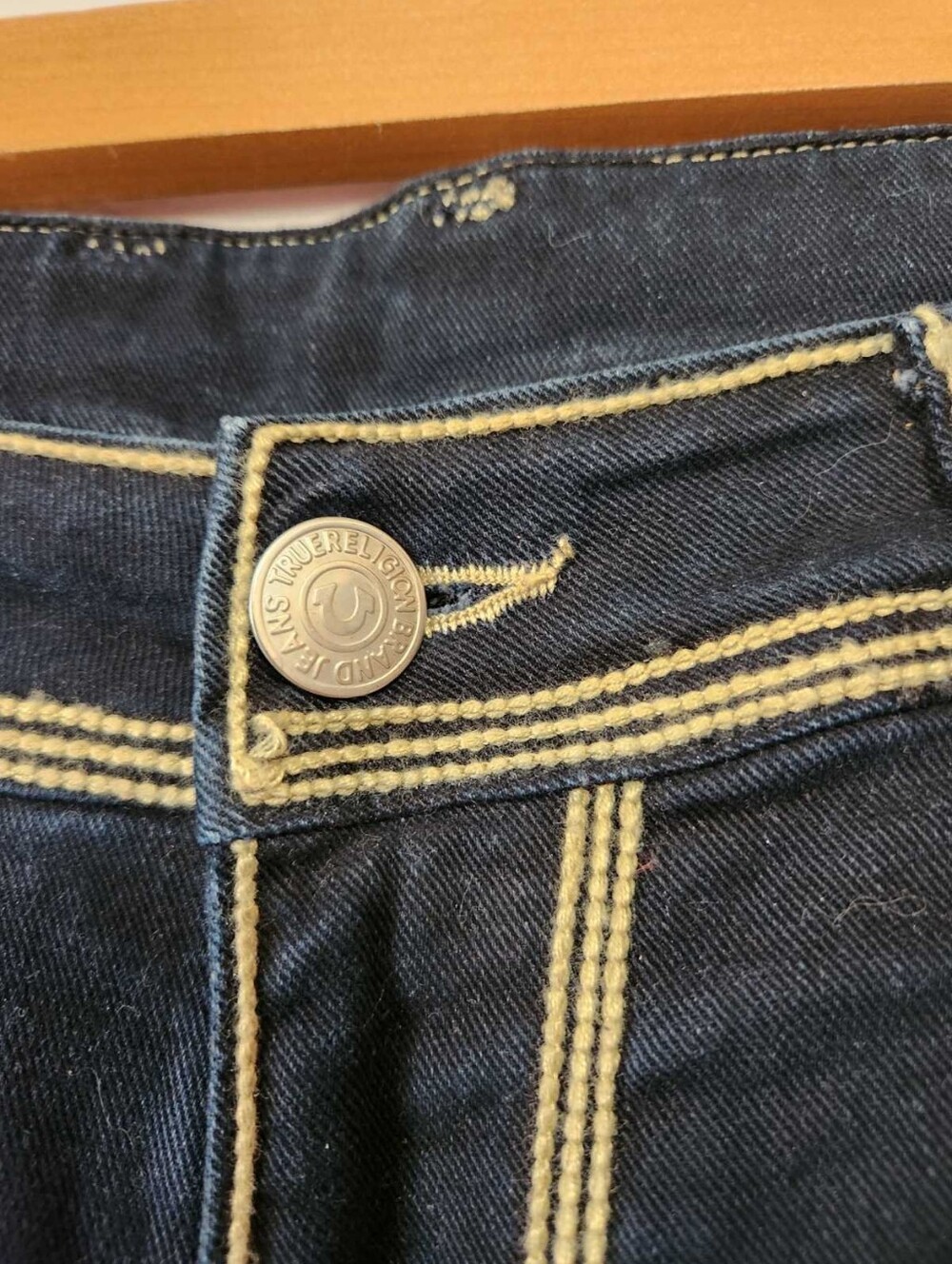 True Religion Ricky Super QT Straight Jeans Made in USA 38 NWOT - Picture 6 of 14